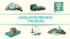 Legislative Preview: The issues